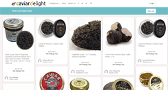 Desktop Screenshot of caviardelight.com