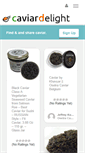 Mobile Screenshot of caviardelight.com